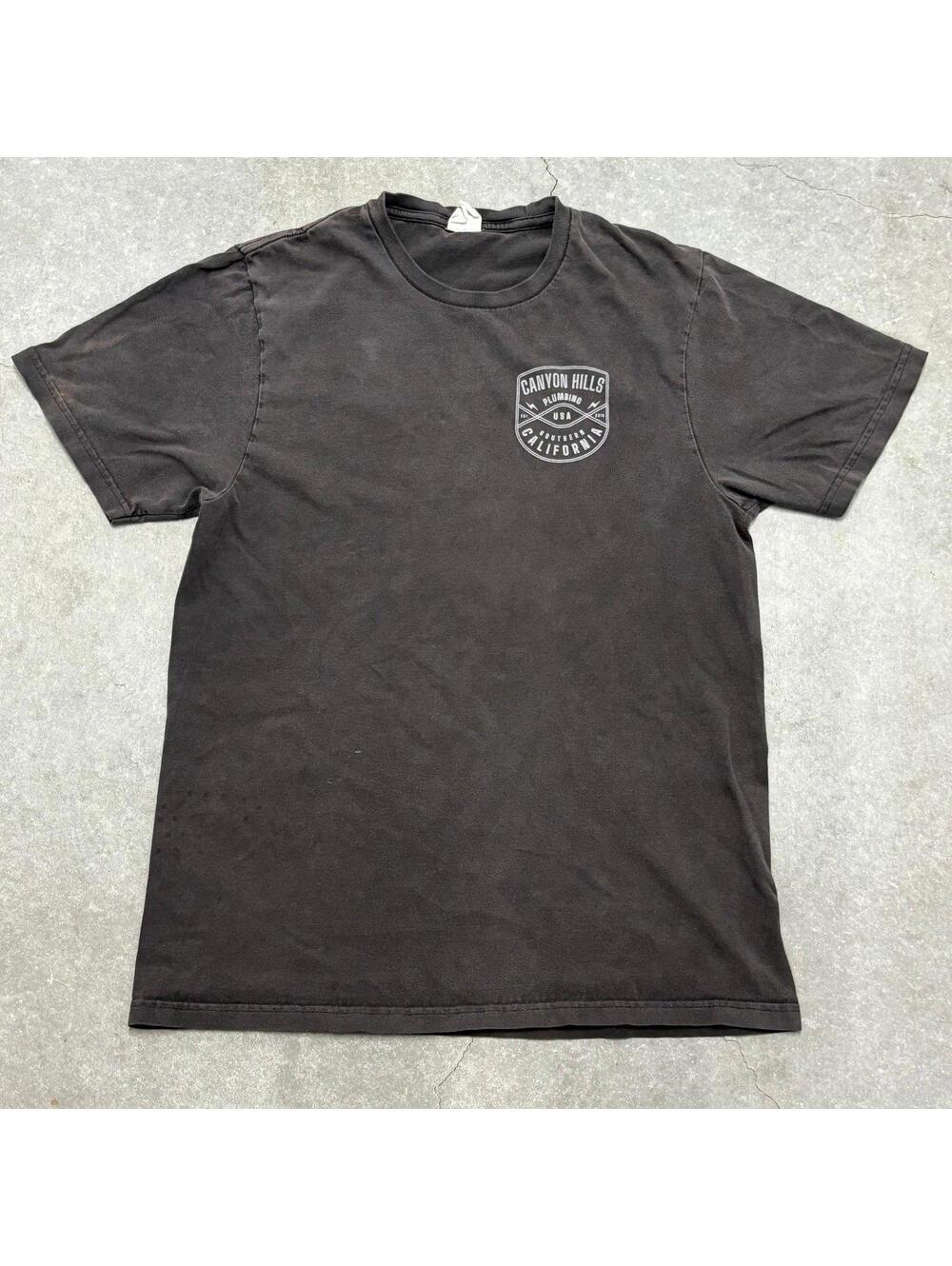 Port & Company Canyon Hills Plumbing Logo T Shirt